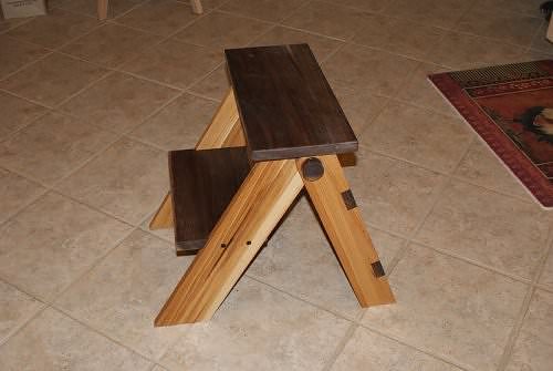 Folding Step Stool Diy Plans DIY Free Download dutch pull out table 
