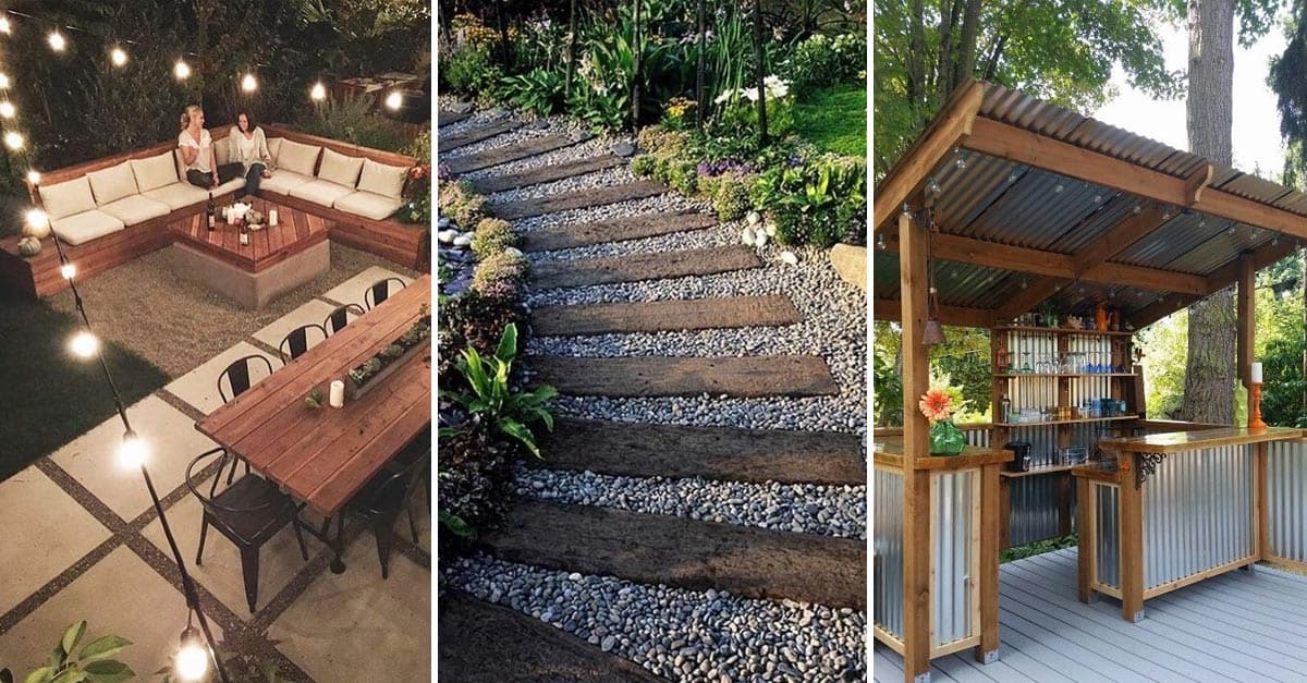 20 Amazing Backyard Ideas That Won't Break The Bank - YARD ...