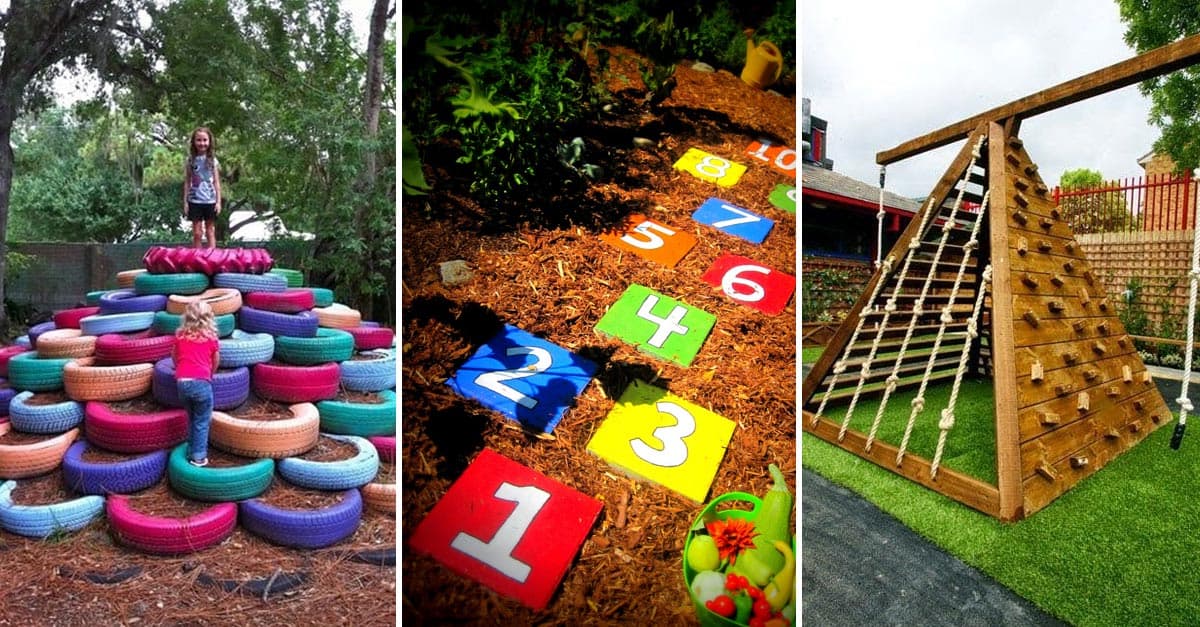 20 Fabulous DIY Backyard Projects To Surprise Your Kids ...