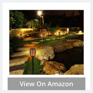 Waterproof Solar Torch Lights