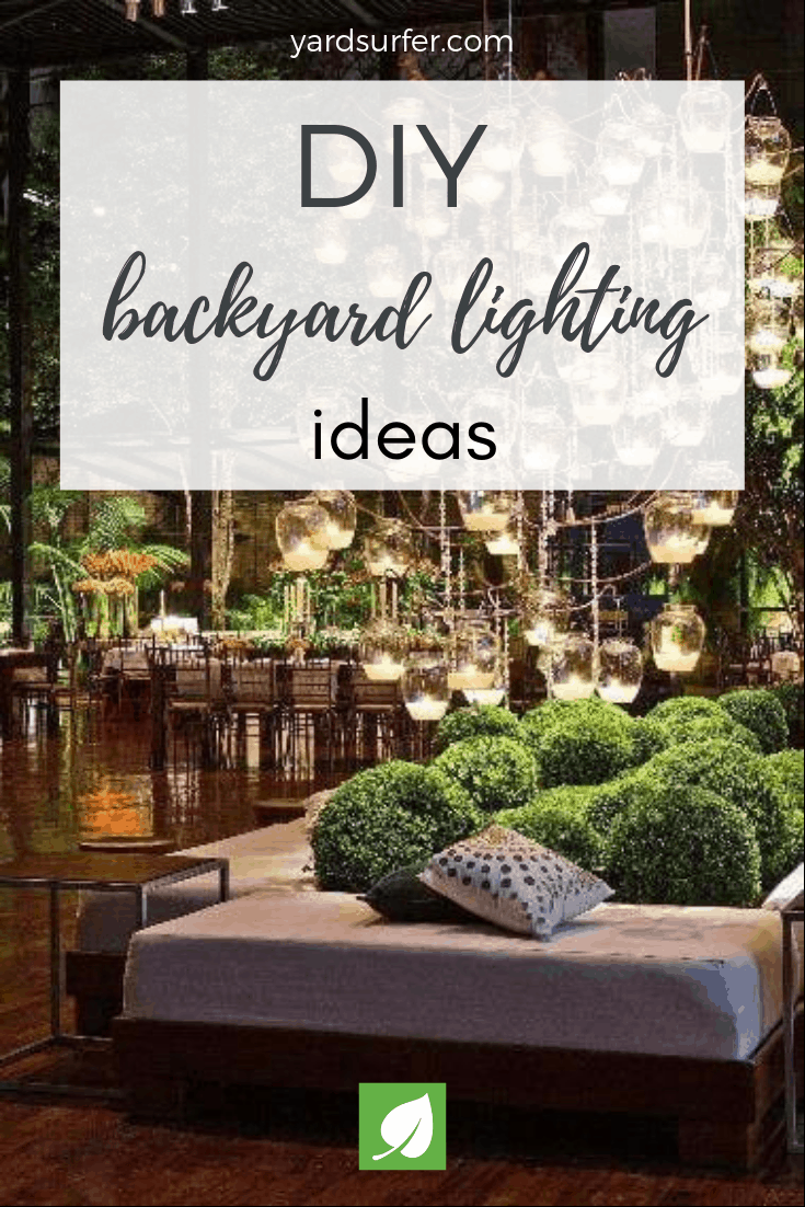 Diy Backyard Lighting / Diy Landscaping Lighting Tutorial From Thrifty