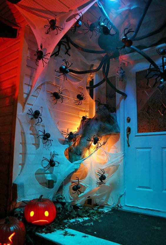 Check out these amazing halloween inspired front yard ideas.